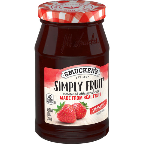 Simply Fruit PRESERVES STRAWBERRY GLASS JAR