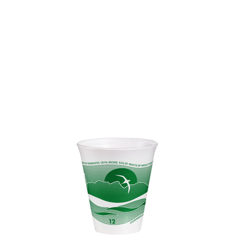 Dart CUP FOAM HORIZON STOCK PRINT 12 OZ