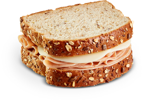 Sandwich Turkey & Cheese Provolone Multigrain Iw 8 Oz