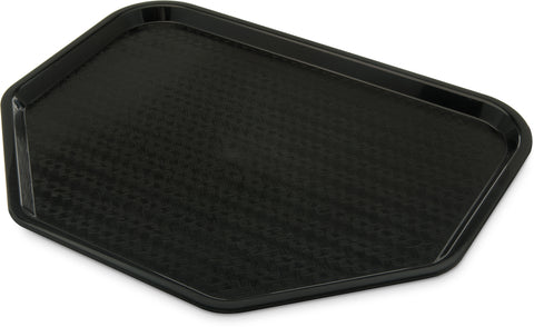 Carlisle TRAY CAFE® TRAPEZOID BLACK 18X14