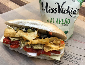 Miss Vickies Jalapeno Kettle Cooked Potato Chips, 1.37 Ounce -- 64 per case