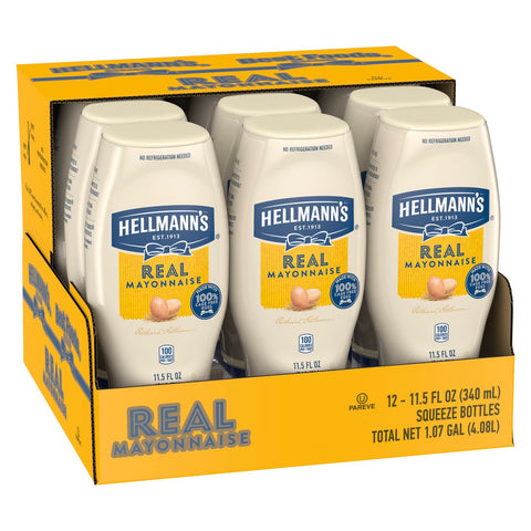 Hellmann's® MAYONNAISE REAL SQUEEZE BOTTLE