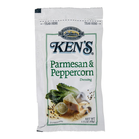 Ken's Foods DRESSING PARMESAN W/ PEPPERCORN SINGLE SERVE POUCH