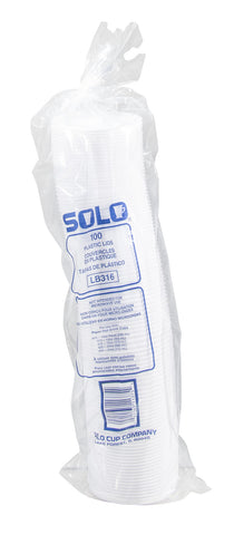 Lid White Liftback & Lock Tab For Paper Hot Cup 12-24 Oz