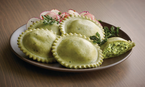Ravioli Spinach Gorgonzola Jumbo Round