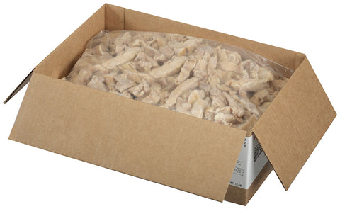 Chicken Thigh Strips W/ Grill Marks Seasoned Fc Cn 4857-0928