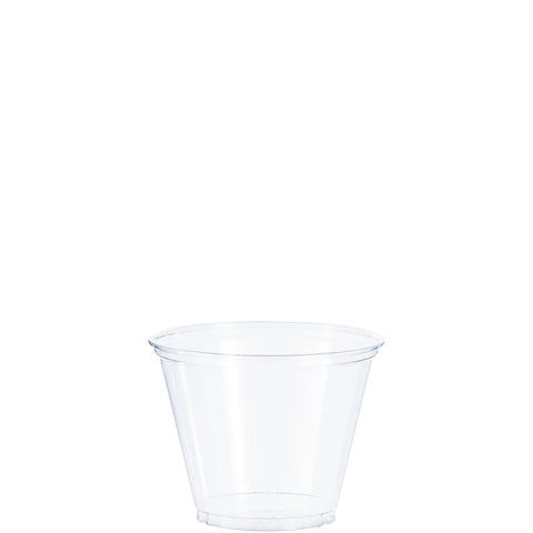 Solo Ultraclear Polyethylene Terephthalate Squat Clear Cold Cup, 9 Ounce -- 1000 per case