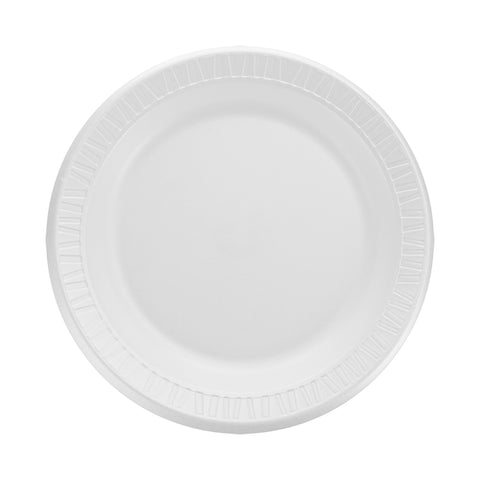Dart Quiet Classic® PLATE FOAM LAMINATED WHITE 9