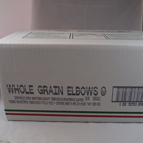 Pasta Macaroni Elbow Whole Grain