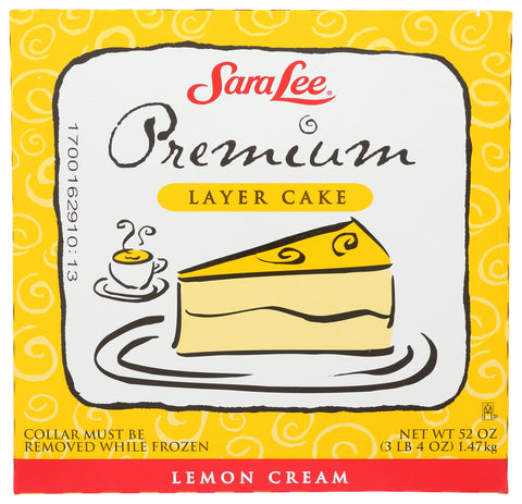Cake Layer Lemon Cream Premium Un-cut Round 9