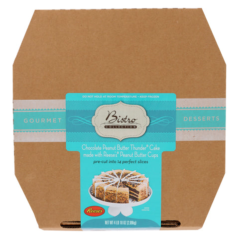 Cake Layer Chocolate Peanut Butter Thunder Round 14 Slice 9