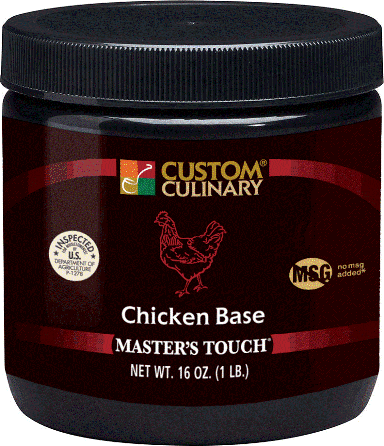 Master's Touch Chicken Base No Msg Red, 35 Pound -- 1 Case