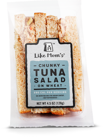 Sandwich Tuna Salad On Wheat Bread Wedge 4.5 Oz 301047-012-1