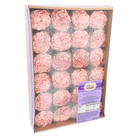 Bistro Collection Red Velvet Layer Dessert Cake -- 24 per case.