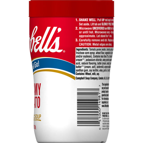 Campbell's® SOUP AT HAND CREAMY TOMATO SOUP