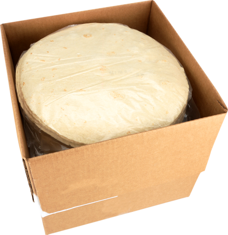 Tortilla Flour White Pressed 12