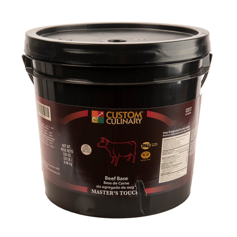Custom Culinary Beef Base, No Msg Added, 20 Pound Pail