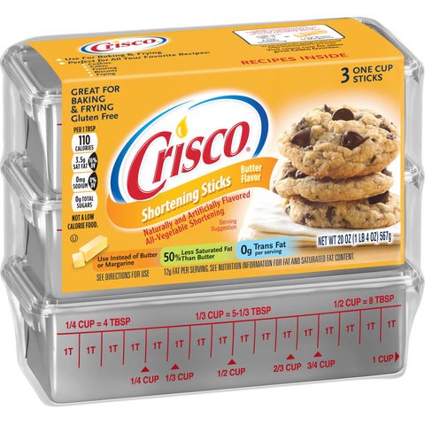 Crisco® OIL SHORTENING BUTTER STICK