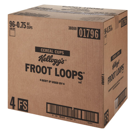 Kelloggs Froot Loops Simple Serve Cereal, 0.75 Ounce -- 96 per case