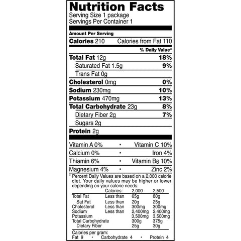 Chip Potato Kettle Cooked Sea Salt & Vinegar Large Single Serve