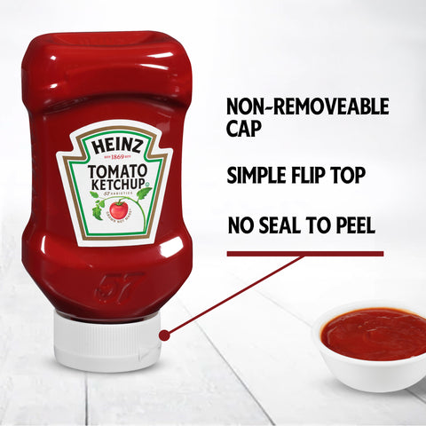 Ketchup Upside Down Plastic Bottle 050200/78000033/775020/78004871