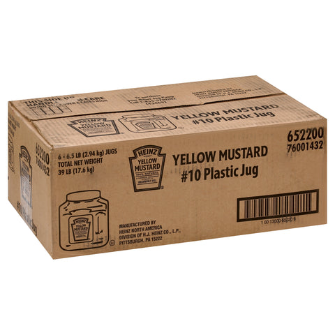 Mustard Yellow Jug Plastic 652200/76001432