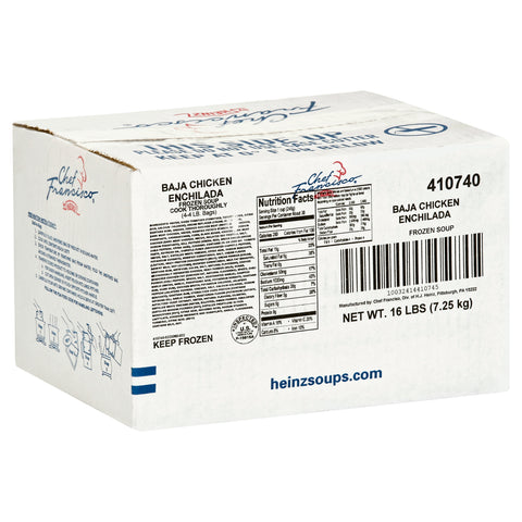 Chef Francisco Baja Chicken Enchilada Soup, 16 Pound