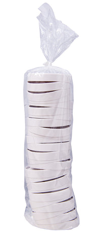 Solo® LID WHITE FOR FLEXSTYLE DOUBLE POLY CONTAINER 8 OZ