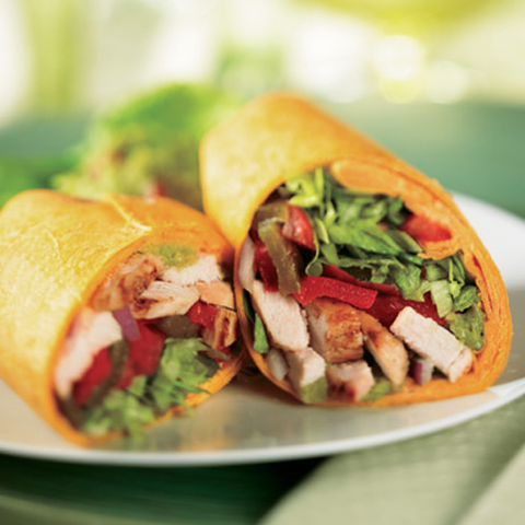 Tortilla Wrap Flour Pressed Cheese Jalapeño Flavored 12