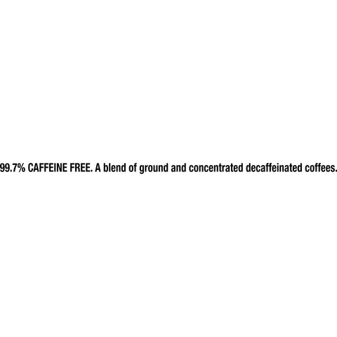 Folgers Decaffeinated Coffee Singles - 19 coffee bags per box, 12 boxes per case