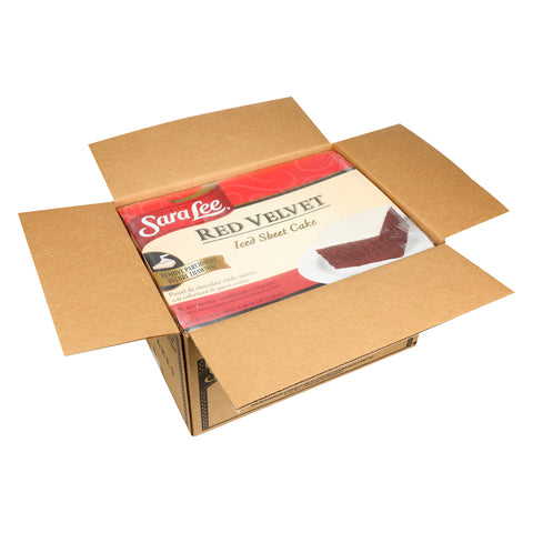 Sara Lee Frozen CAKE RED VELVET SHEET ICED 12X16