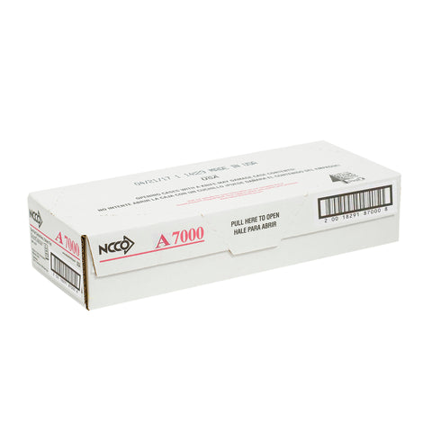 National Checking Company Carbonless Guest Check Paper - 2 Part Green, 17 Line, 3.4 x 6.75 inch -- 2500 per case.