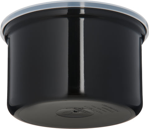 Carlisle CROCK POLY-TUF™ W/ LID BLACK 1.5 QT