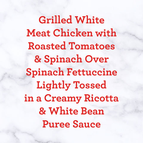 Smartmde ENTREE FETTUCCINE SPINACH W/ CHICKEN
