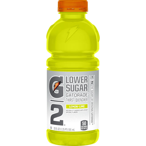 G2Gatorade DRINK G2 LEMON LIME WIDEMOUTH PLASTIC BOTTLE