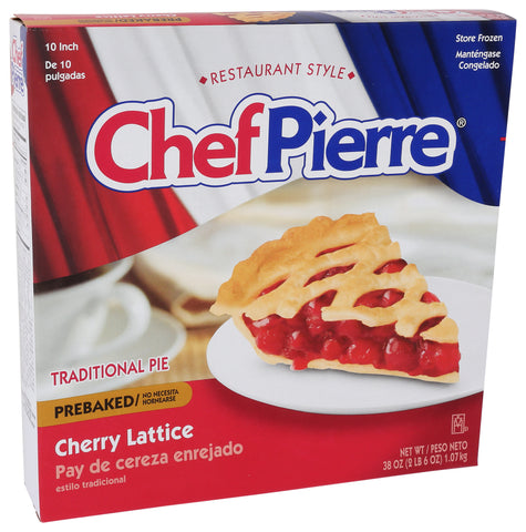 Sara Lee PIE CHERRY LATTICE UNSLICED SECONDS 10
