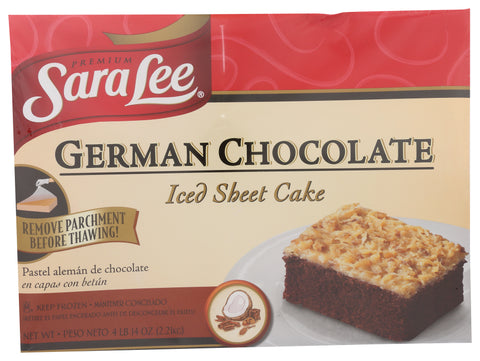 Cake German Chocolate Iced 12x16