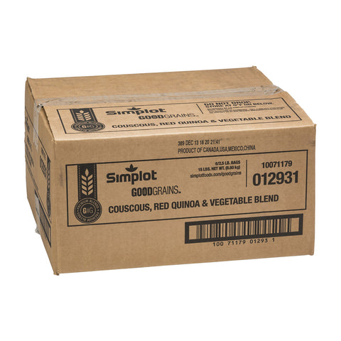 Simplot Good Grains™ COUSCOUS PEARL & RED GRAINS