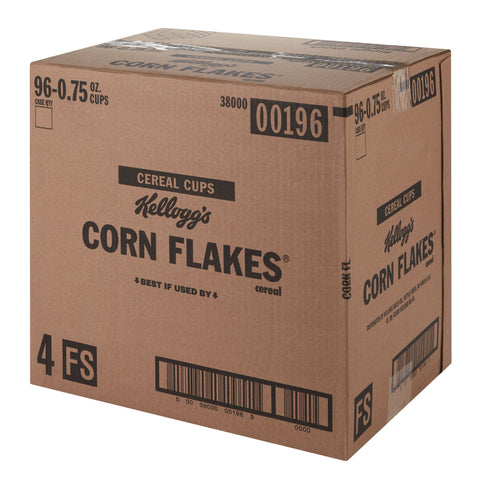 Cereal Corn Flakes Simple Serve 96 Case 0.75 Ounce