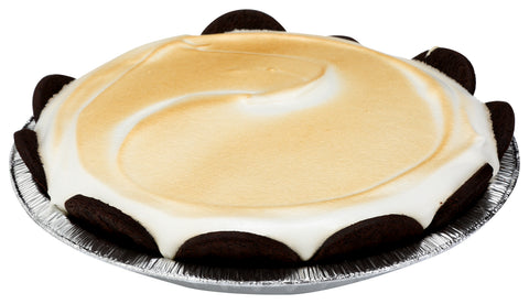 Pie Chocolate Icebox Condensed W/domes 10