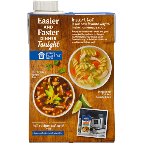 Swansons Natural Goodness Chicken Broth, 48 Ounce -- 8 per case.