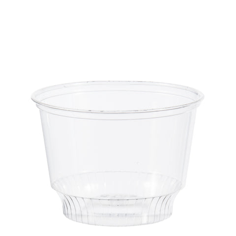 SoloServe Clear PET Dessert Cup, 8 Ounce Capacity -- 1000 per case