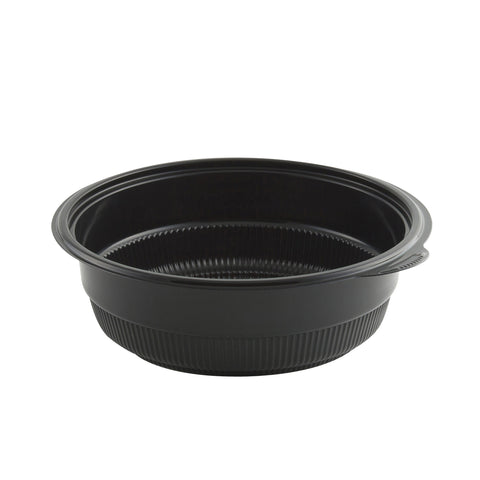 Anchor Packaging Incredi Bowl Black Polypropylene Bowl, 48 Ounce Capacity -- 150 per case