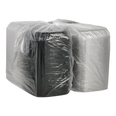 Container Plastic 1-compartment Base/1-comp Lid Cl9101 Hinged Clamshell 10.5x9.5