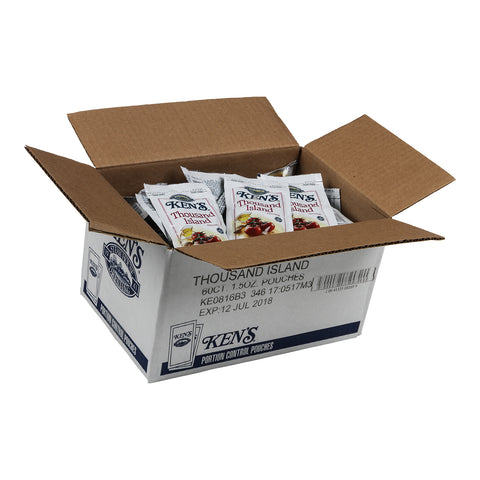 Ken's Foods DRESSING THOUSAND ISLAND DELUXE SINGLE SERVE POUCH