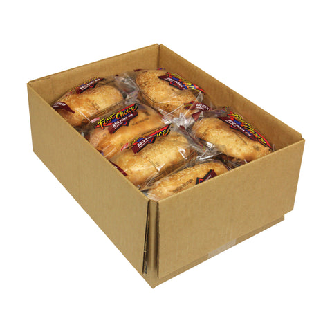 Advance Pierre Fast Choice Barbecue Rib Shape Pork Sandwich, 5.8 Ounce -- 12 per case.
