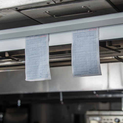 Carlisle ORDER RACK SLIDE ALUMINUM 36