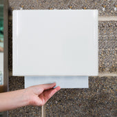 Towel Hand Singlefold White Ecologo® Certified 5.1x9.1