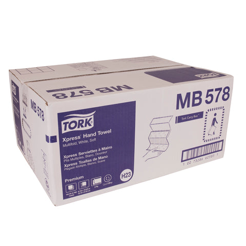 Towel Hand Multifold White 3-panel 2-ply