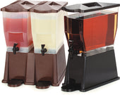 Carlisle DISPENSER TRIMLINE™ PREMIUM SINGLE BASE BLACK 3 GAL